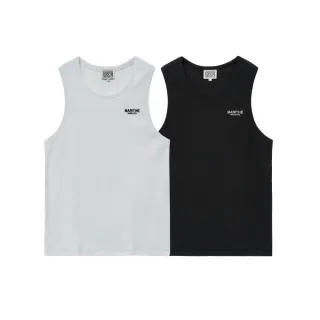 【MARITHE FRANCOIS GIRBAUD】官方旗艦 常規LOGO無袖背心兩件組(多尺寸任選)