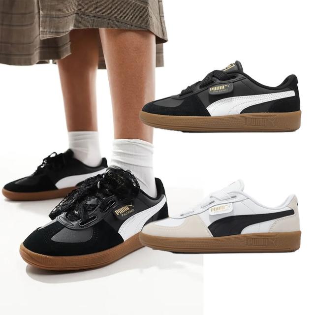 【PUMA】休閒鞋 Palermo Wide Lace SD 女鞋 復古 膠底 德訓鞋 單一價 402109-02 
