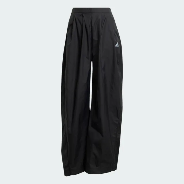 【adidas 愛迪達】長褲 女 休閒褲 W CE Q2 PARA PT 黑 JY1770(L5044)