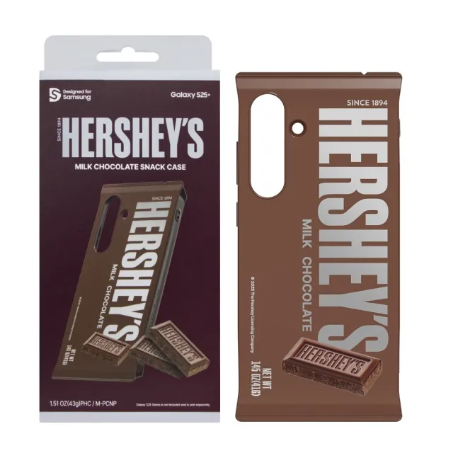 【Samsung 三星】原廠 Galaxy S25+ Hershey’s 聯名保護殼(GP-FPS936)