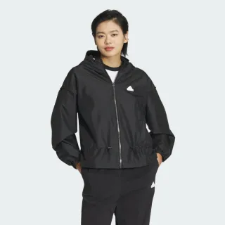 【adidas 愛迪達】連帽外套 女 IM8813