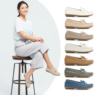 【LA NEW】MIT真皮 優雅簡約 莫卡辛豆豆鞋/淑女鞋/平底鞋/娃娃鞋/小白鞋(多色任選)