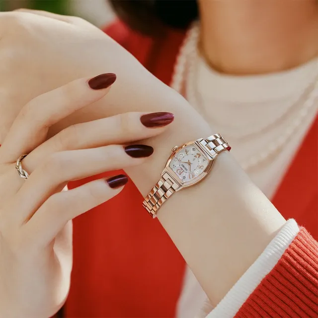 【SEIKO 精工】LUKIA 30周年限量 酒桶型女錶 手錶 金(SSWA014J/4N30-00X0K)
