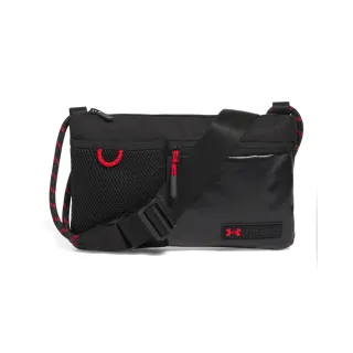 【UNDER ARMOUR】UA官方直營 男女同款 Summit Trail 斜背包_1388931-001(黑色)