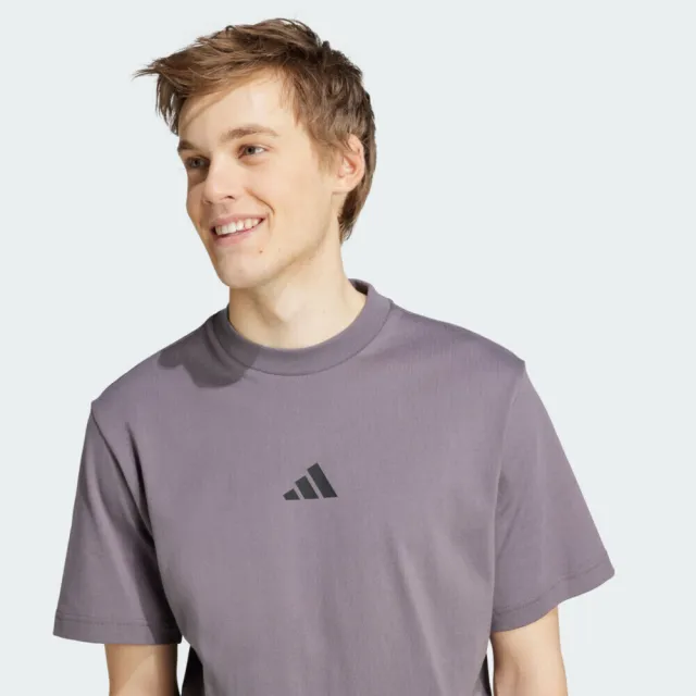 【adidas 愛迪達】M Ce Tee Gd 男 T恤 運動上衣 休閒短袖 紫 亞版(JF3331)