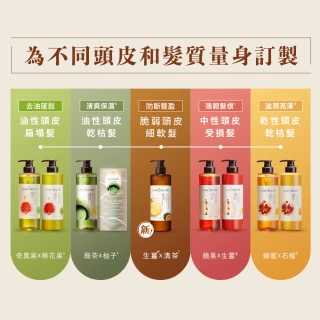 【Hair Recipe】綠茶柚子/生薑清茶洗髮精 280ml(髮的食譜/髮的料理/清爽保濕/防斷豐盈)