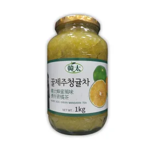 【韓太】蜂蜜風味濟州青橘茶1KG x1罐(本島免運費)