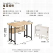 【Ashley House】3秒快展書桌-可移動收納摺疊桌書桌80x58x80cm(露營桌/餐桌/電腦桌/拜拜桌/工作桌)
