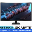 【GIGABYTE 技嘉】GS32QCA 32型 VA 2K曲面電競螢幕(180Hz/1ms/1500R)