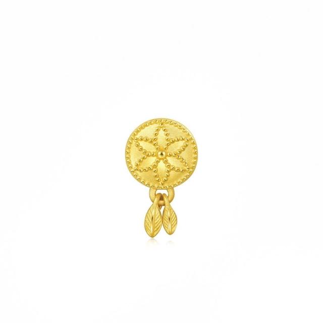 【點睛品】Charme Mini 捕夢網 黃金串珠