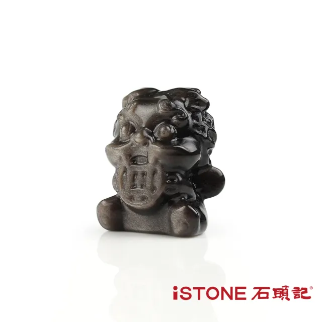 【石頭記】開運擺件(銀曜吞金獸)