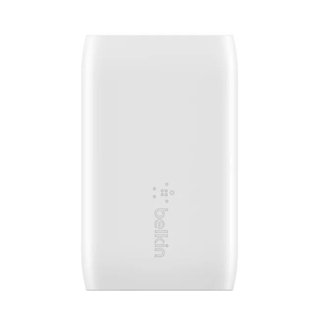 【BELKIN】25W Type-C+12W USB-A 雙孔 PD PPS充電器_白(WCB007)