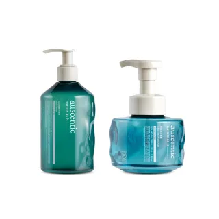 【auscentic 奧森青】微香沐浴洗手組_任選(山山/開窗沐浴蜜＋無香洗手慕絲/送禮推薦)