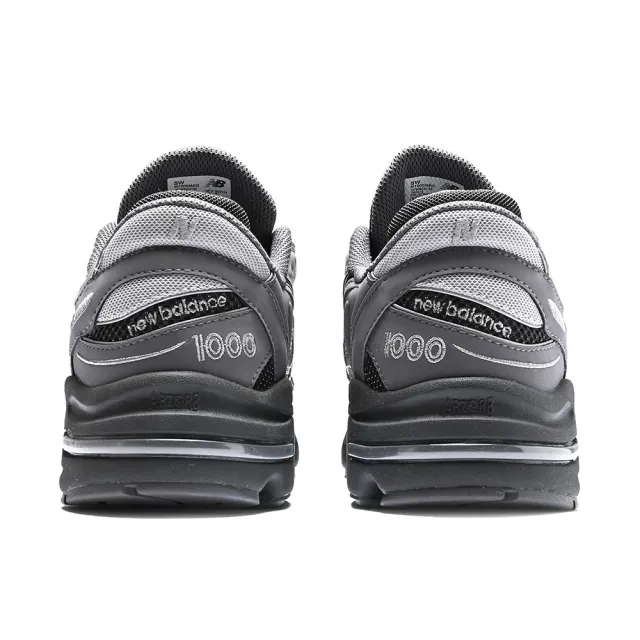 【NEW BALANCE】M1000系列 復古 Y2K 休閒鞋 男女款 運動鞋 灰黑銀(M1000MEG)