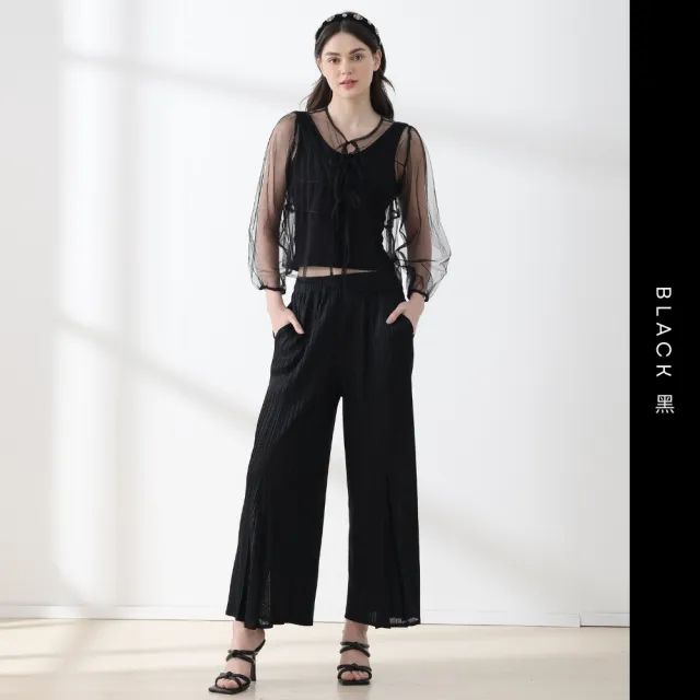YASA Ladies 名媛雅緻精品立體褶褲