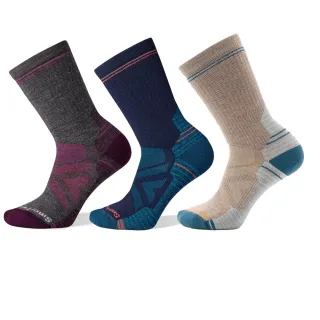 【SmartWool官方直營】女機能戶外中級減震中長襪 多色可選(美麗諾羊毛襪 登山襪 保暖襪 除臭襪)