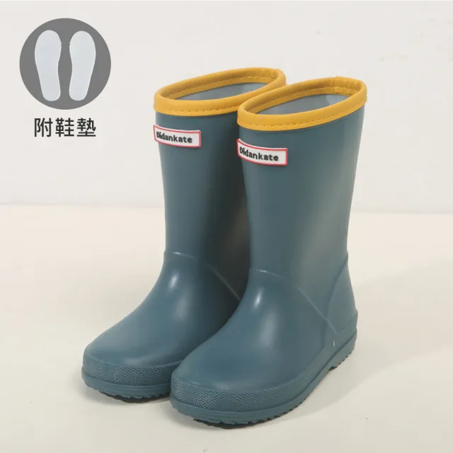 【OSOMESHOES】兒童雨鞋 高筒雨鞋 雨靴 輕量防水 防滑耐磨底 女童鞋 男童鞋(六色可選 N7303 奧森)
