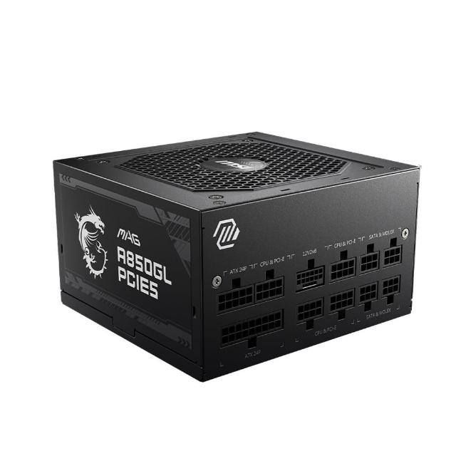 【MSI 微星】MAG A850GL PCIE5 80PLUS 850W 金牌 電源供應器