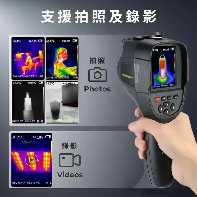 紅外線測溫 抓漏 溫度測量 漏水管線查找 熱像儀 208-FLTG300+2(水電冷氣抓漏 溫度計 抓漏儀)