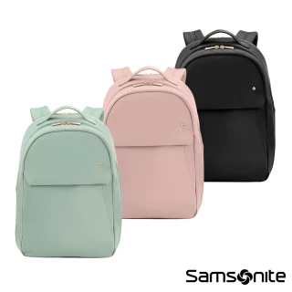 【Samsonite 新秀麗】VALERIE 時尚商務多功能輕量筆電後背包/女包/雙肩包/電腦包15.6吋(多色可選)