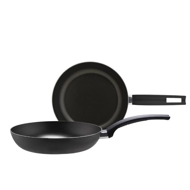 【PIARDI】義大利PIARDI HOME VOLCANO系列 32CM 平底煎鍋 不沾鍋(不沾鍋 平底鍋 平底煎鍋  IH不適用)