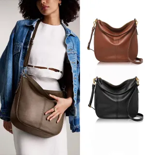 【FOSSIL】Jolie 真皮新月Hobo斜背包 大款 (多色可選)