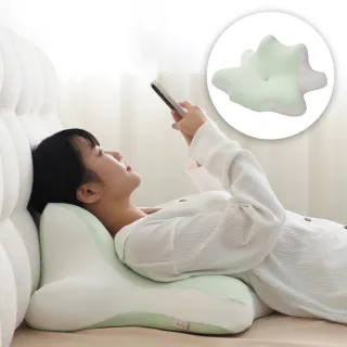 【Pure Sleep 純好眠】放空趴趴枕(趴睡枕 記憶枕 護頸枕頭 靠枕 人體工學 枕頭)