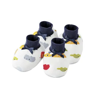 【KU.KU. 酷咕鴨】動物派對護腳套-2雙入(仲夏藍/歡樂粉)