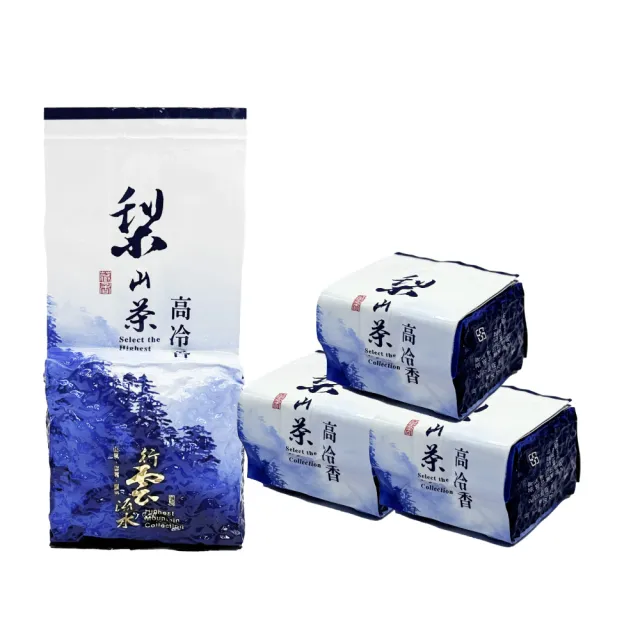 龍源茶品】極品霜韻福壽梨山烏龍茶葉150gx14包(共3.5斤;無焙火;附提袋
