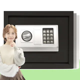 【發億金庫】DB-30智慧型保險箱（黑/灰/白 三色可選）(密碼 緊急開啟鑰匙 保險櫃)