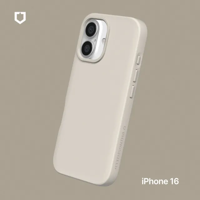 【RHINOSHIELD 犀牛盾】iPhone 16 6.1吋 SolidSuit 經典防摔背蓋手機保護殼(相機鍵按鈕版)
