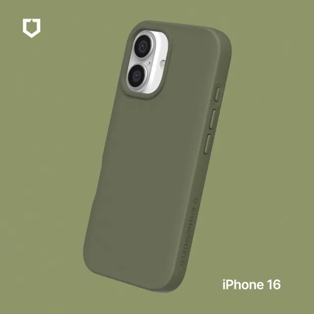 【RHINOSHIELD 犀牛盾】iPhone 16 6.1吋 SolidSuit 經典防摔背蓋手機保護殼(相機鍵按鈕版)