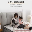【本木】艾德華 舒適靠枕貓抓皮/涼感布簡約房間二件組床片+床底(雙人5尺)