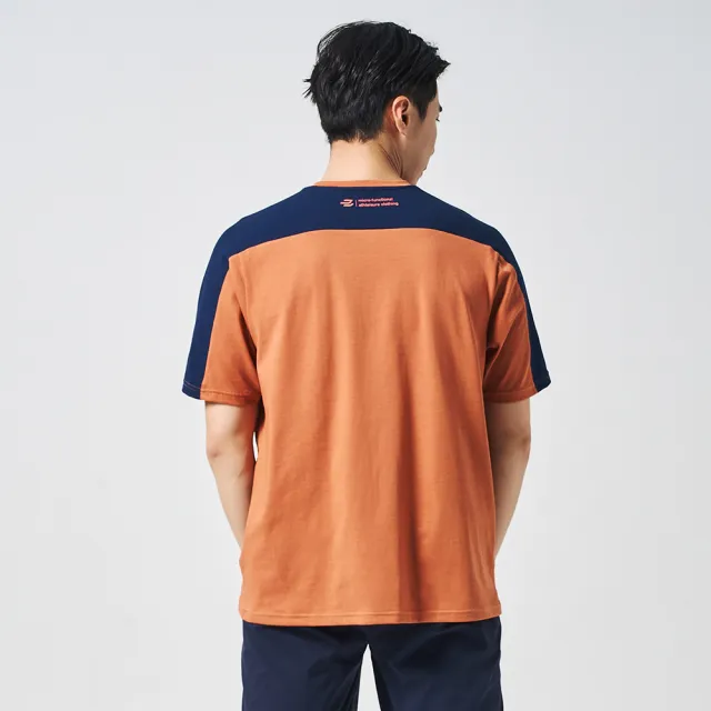 【BATIS 巴帝斯】男復古拼接短T - 三色 - 25SS