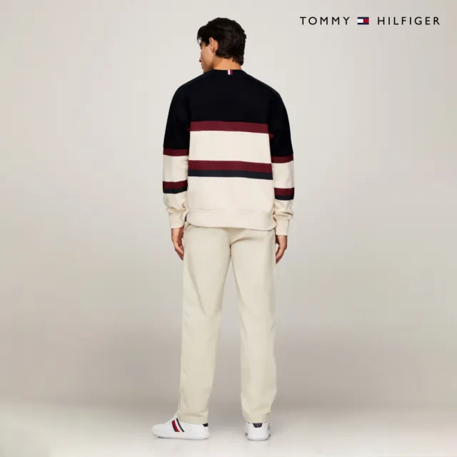 【TOMMY HILFIGER】官方旗艦館 Monotype 拼色復刻版型衛衣 _裸色