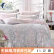 【ISHUR 伊舒爾】贈絲柔防蹣抗菌枕2入 細緻天絲兩用被床包組(單/雙/加大 均一價 3M吸濕排汗技術 多款 速達)
