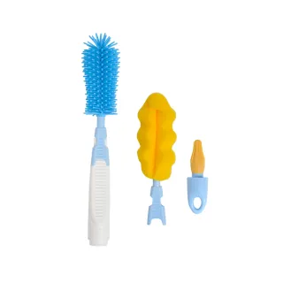 【Pigeon 貝親 官方直營】多功能奶瓶奶嘴清潔刷組