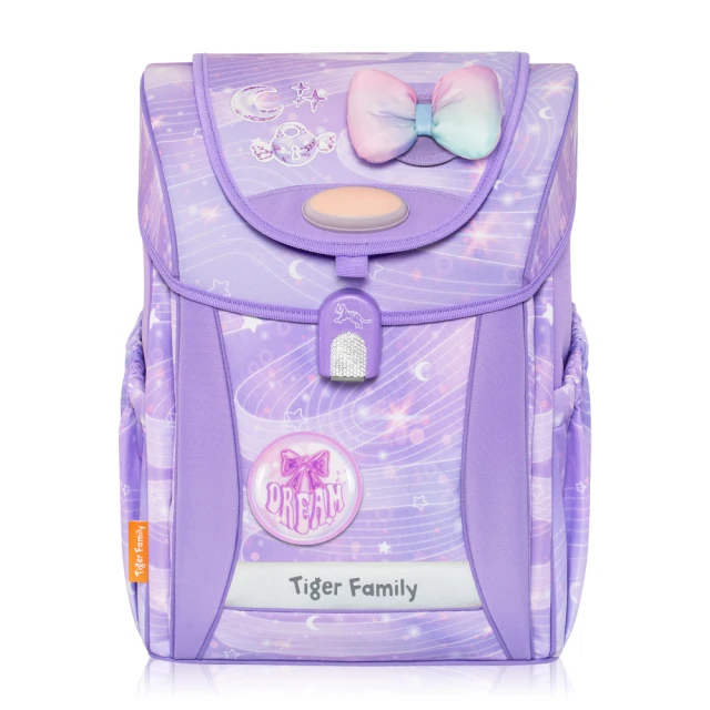 【Tiger Family】學院風護童安全燈超輕量護脊書包Pro 2S-全新升級版(125-150CM適用 努拉一家推薦)