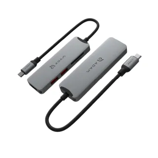 【ADAM 亞果元素】Hub A05 USB-C Gen2 五合一多功能高速集線器
