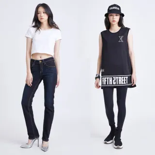【5th STREET】女裝牛仔 七分褲 直筒褲 彈力褲  哈倫褲 多款任選