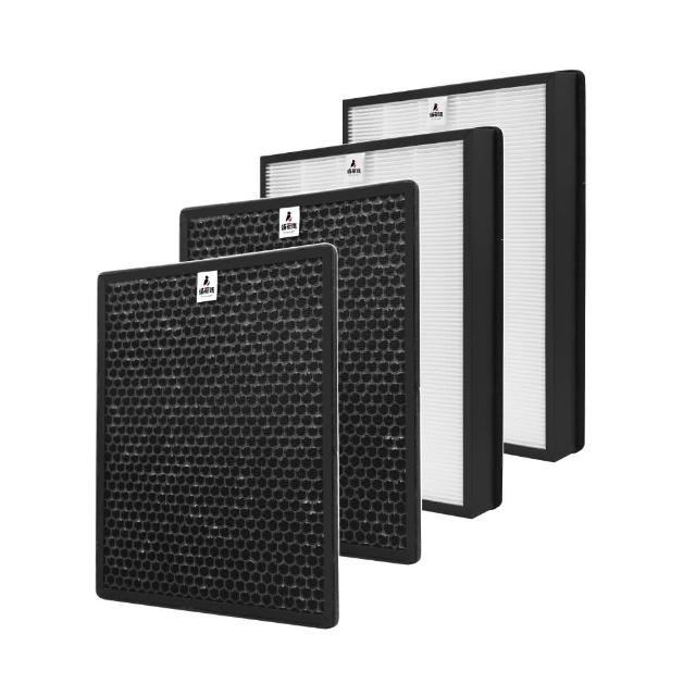 【蟎著媽】濾網2套優惠組(飛利浦 AC4558 AC3259 AC4558/80 空氣清淨機 FY3433 FY3432)