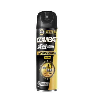 【Combat 威滅】護效除蟲殺蟲劑 500ml(防治13種蟲害/蟑螂/蚊子/螞蟻/白蟻/衣魚等)