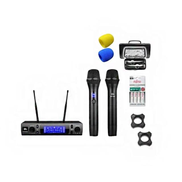 【JBL】VM300 無線麥克風(雙通道UHF無線麥克風/KTV/歡唱/家庭娛樂)