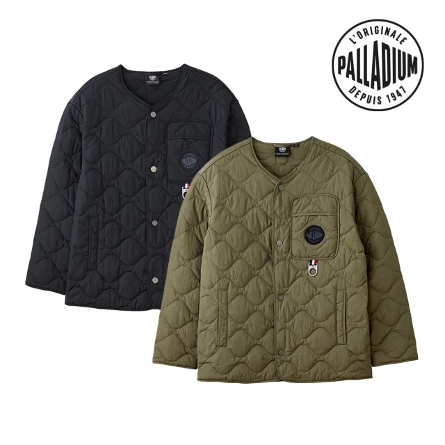 【Palladium】寬鬆絎縫軍風外套-男裝/女裝/男外套/女外套-兩色任選