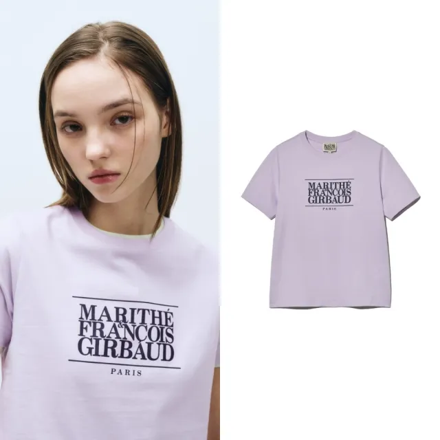 【MARITHE FRANCOIS GIRBAUD】官方旗艦 女版經典LOGO TEE MFG(多款任選)