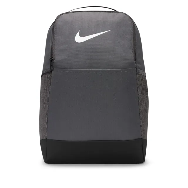 【NIKE 耐吉】後背包 運動包 大容量 雙層 NK BRSLA M BKPK 9.5 24L 灰黑 DH7709-068