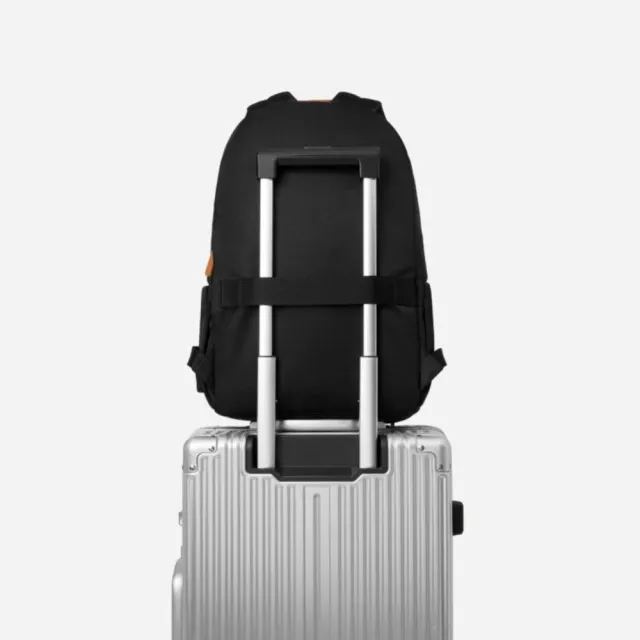 【Nordace】雙11 Ventas 黑色日常背包 ND1131-1(上班通勤旅行上學登山)