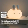 【紓壓相伴】湯圓兔床頭拍拍燈(伴眠燈 兔子燈 兩檔燈光 續航久 定時關燈 擺飾 生日禮物 USB夜燈)
