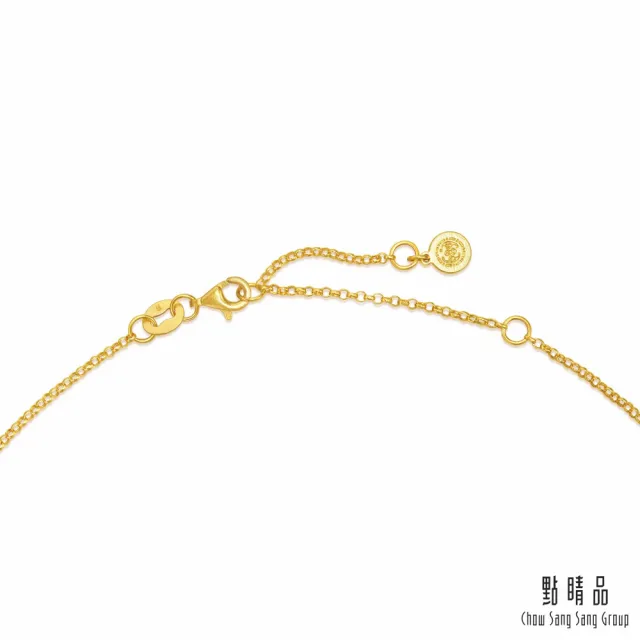 【點睛品】編織禾穗 黃金項鍊_計價黃金