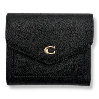 【COACH】女生 短夾 三折扣式 C字LOGO 多卡收納 零錢袋 女款 皮夾 中夾(C2328)